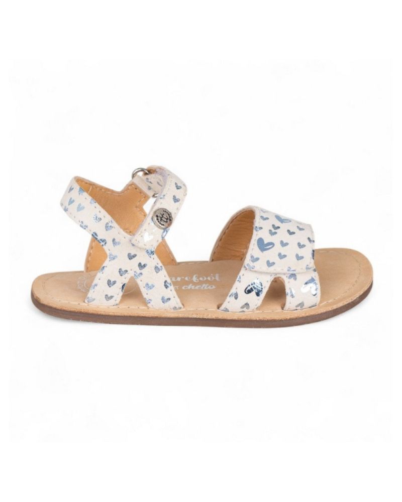 Chetto Sandália Velcro CORAÇÕES