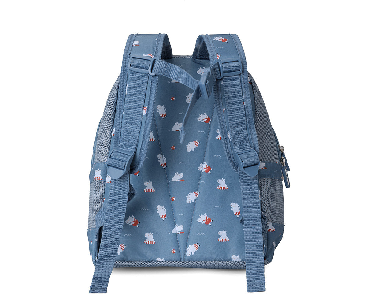Mochila Anti Areia Hipopótamo AZUL