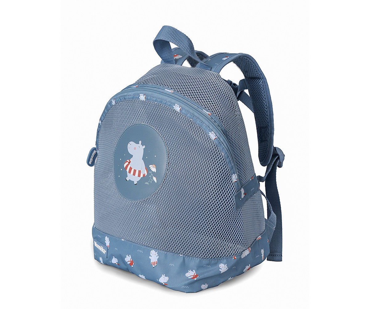 Mochila Anti Areia Hipopótamo AZUL