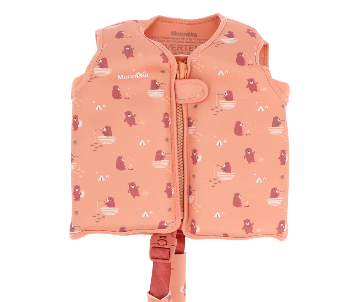 Colete Flutuador URSO LARANJA