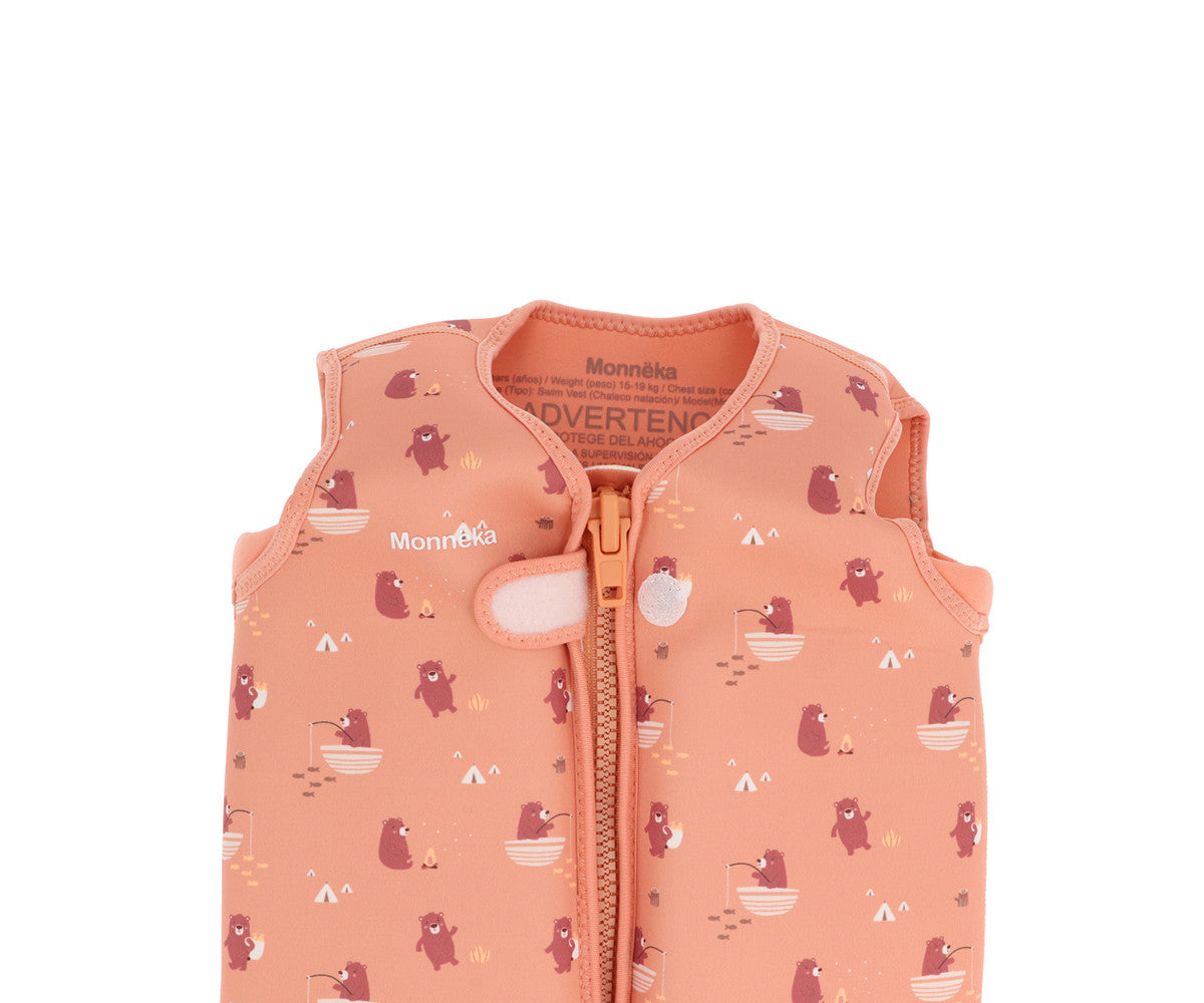 Colete Flutuador URSO LARANJA