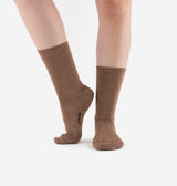 Meias Victoria Adulto BRILHO CAMEL