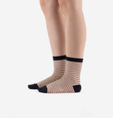 Meias Victoria Adulto TRANSPARENTES PRETO