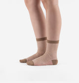 Meias Victoria Adulto TRANSPARENTES CAMEL