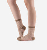 Meias Victoria Adulto TRANSPARENTES CAMEL