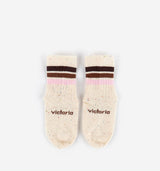 Meias Victoria TRICOLORES ROSA