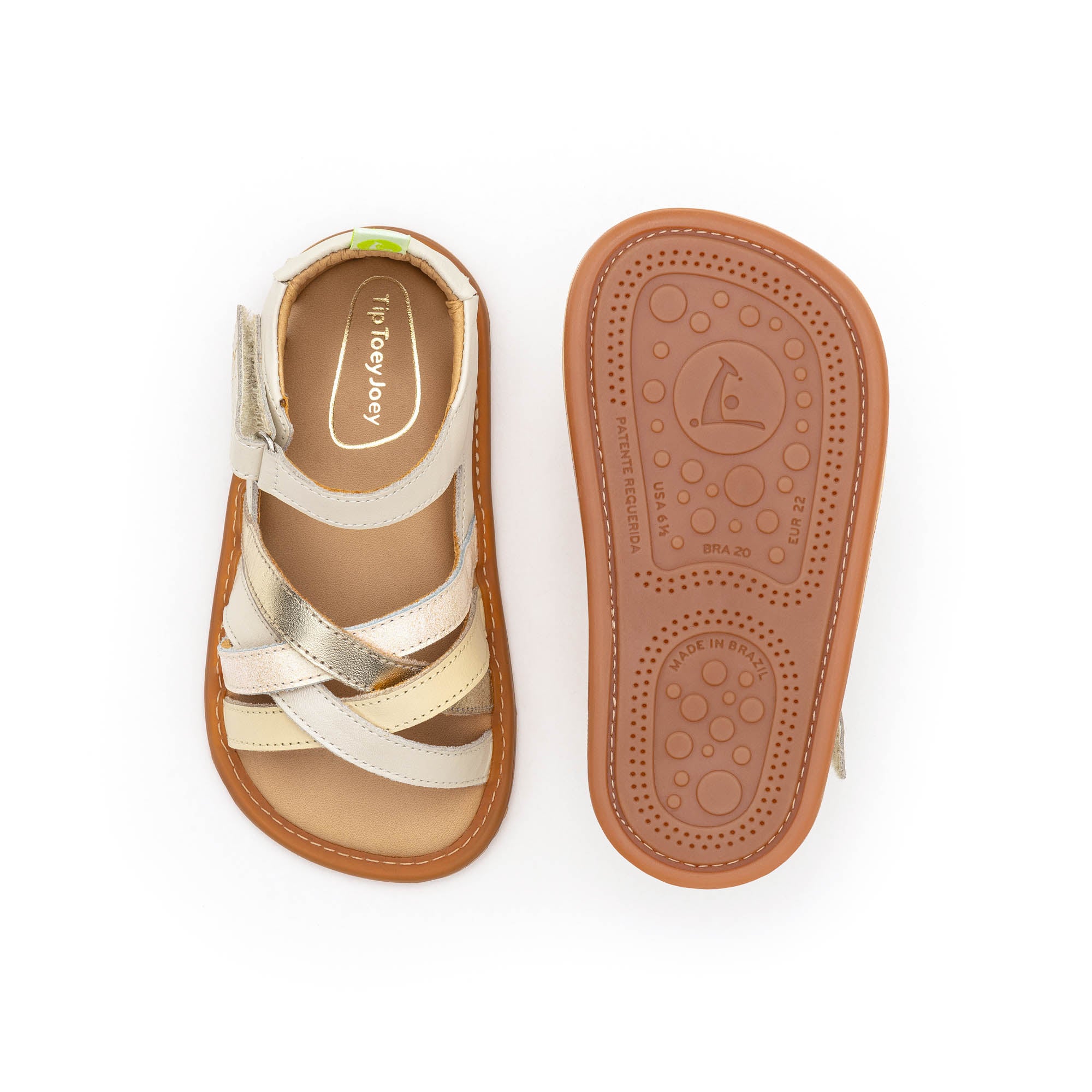 Tip Toey Joey Criss Cross WHITE DREAM