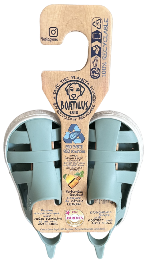 Boatilus Bioty PASTEL GREEN (sola Branca)