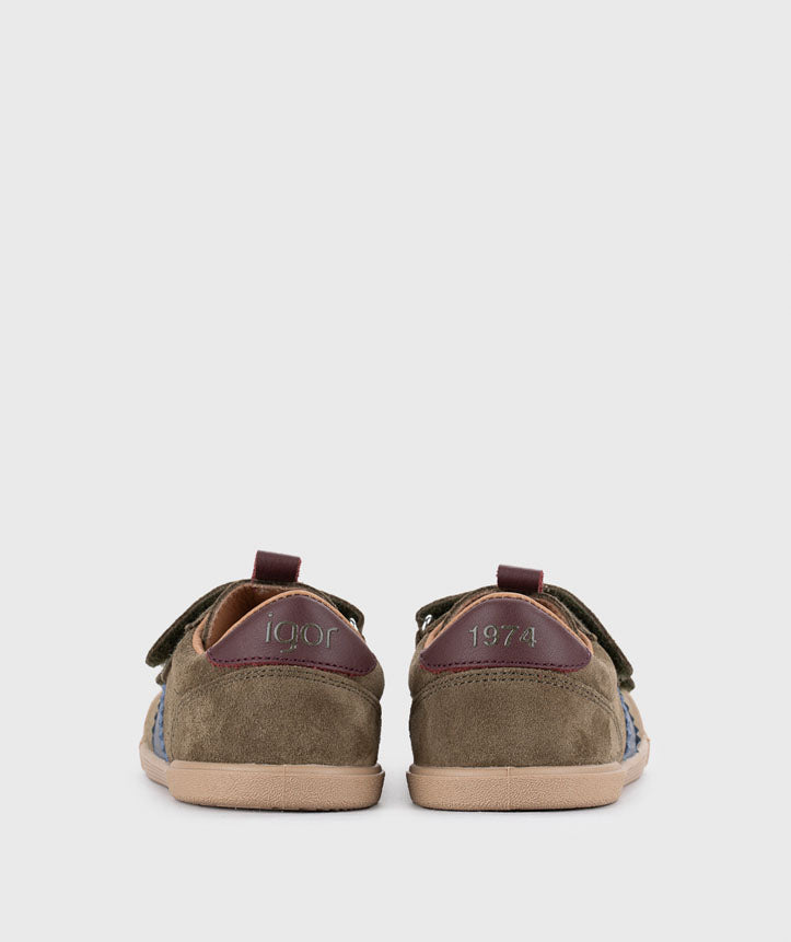 Igor Canvas Klettverschluss NAVY