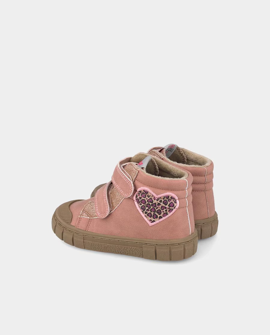 Garvalin Botas Coração ROSA