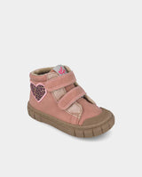 Garvalin Botas Coração ROSA